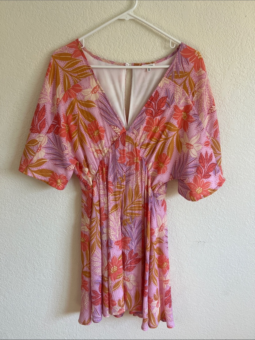 En Creme Retro Mini Dress